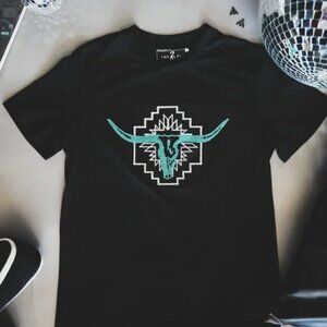 THE SANTA FE GRAPHIC TEE SHIRT DESIGNED BY 2FLYCO. NEW IN PACKAGE
